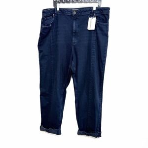 NWT ASOS‎ Denim Plus Size Womens Dark Wash Jean Size 22